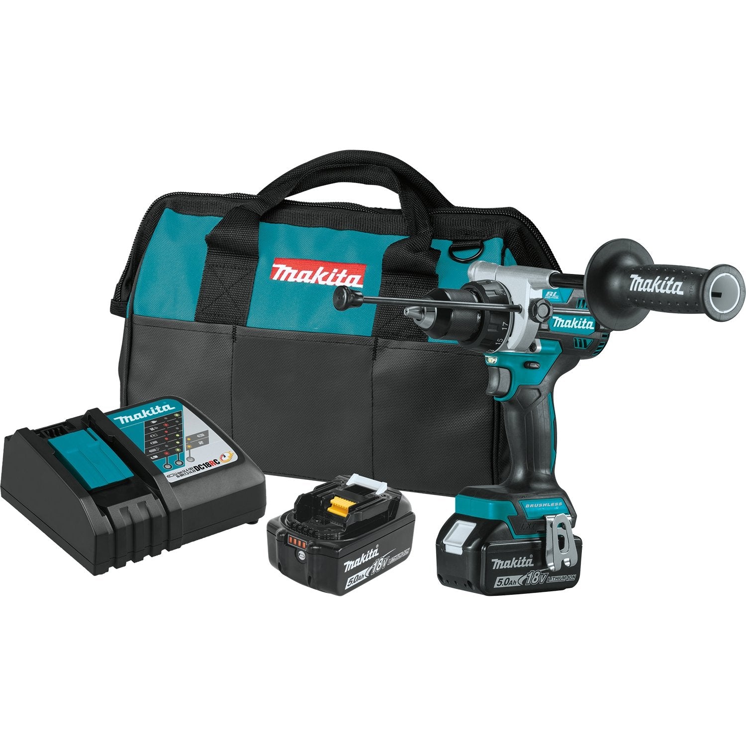 Makita 18V LXT® Lithium‑Ion Brushless Cordless 1/2