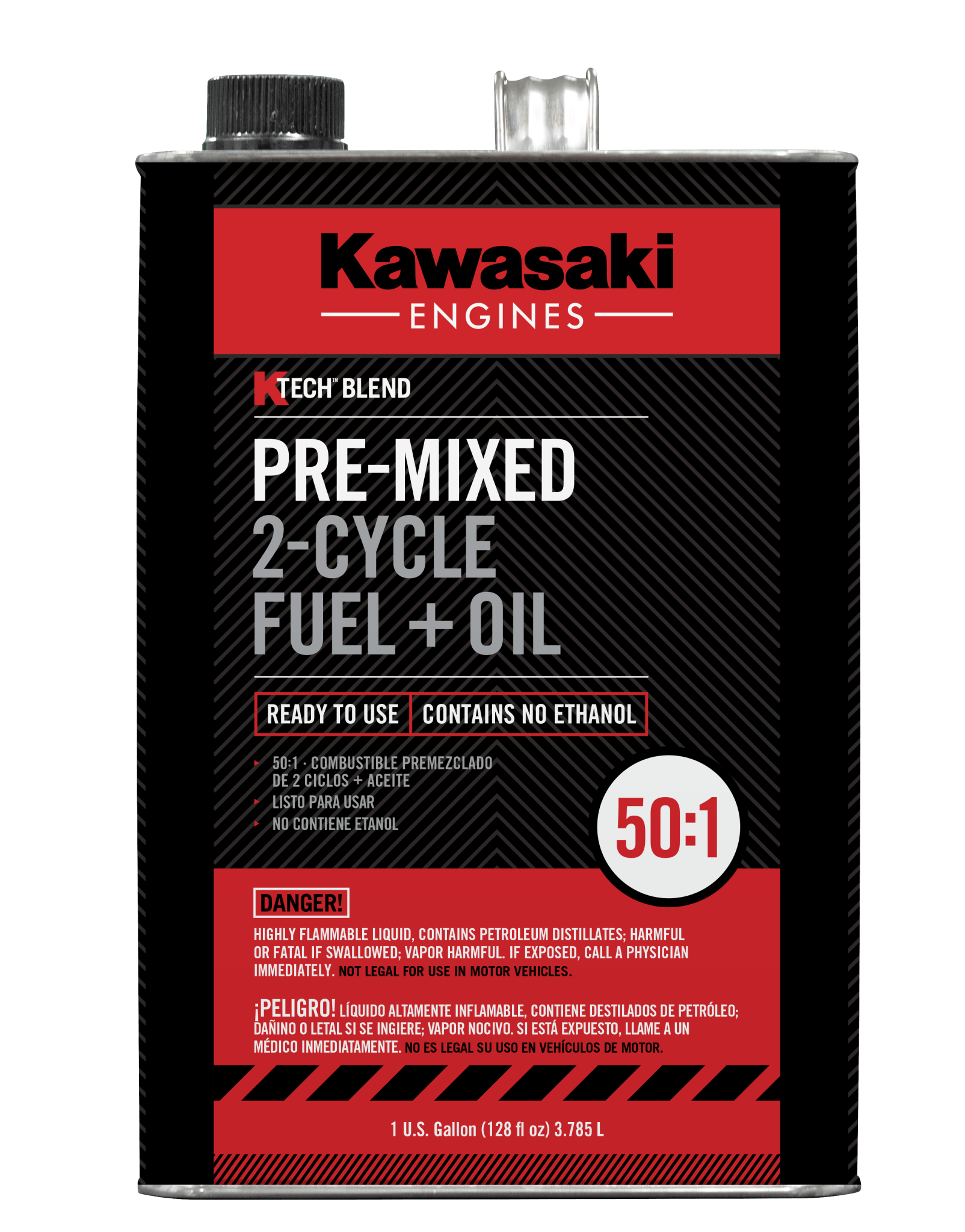 Kawasaki Kawasaki 2 CYCLE FUEL, PRE-MIX 50:1 - 5 GALLONS | Arco