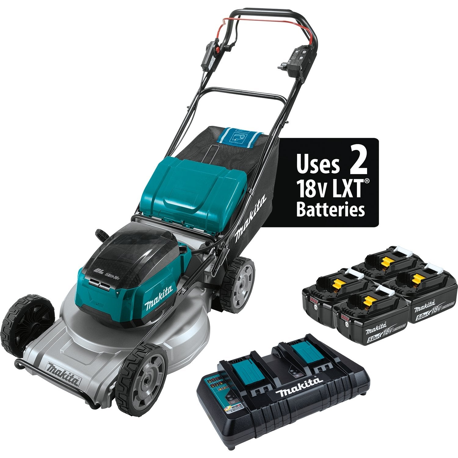 Black&Decker 19” 36Volt Cordless Lawnmower Charger Included 