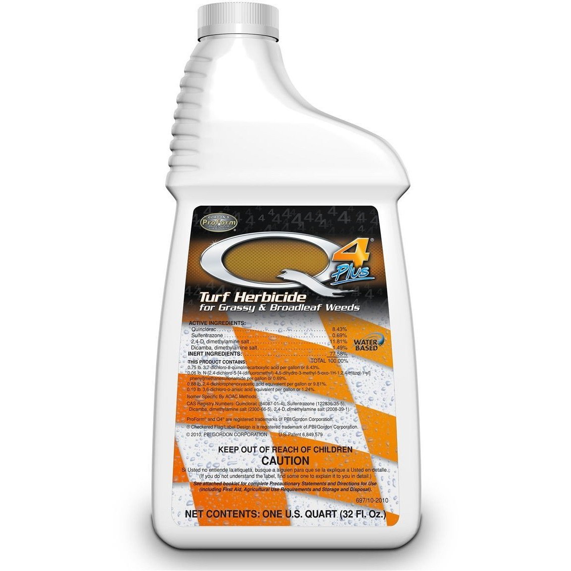 q4 herbicide active ingredient Q4 PLUS HERBICIDE
