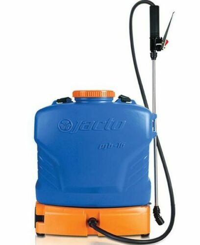 rechargeable battery garden sprayer Jacto PJB-16 Lightweight Battery Powered 4 Gallon Chemical Backpack Sprayer
