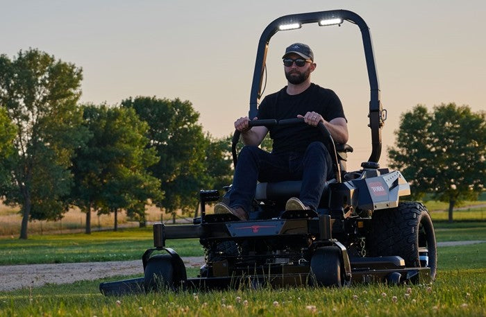 Riding lawn mower on sale repair at home