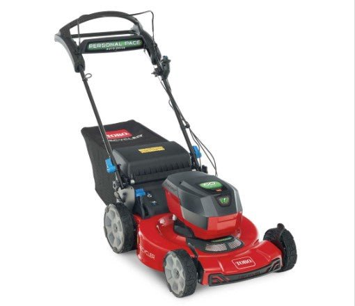 40V Max Lithium Ion 21-Inch Cordless 3-in-1 Lawn Mower with Two Batteries, 16-Gallon Bag and Charger