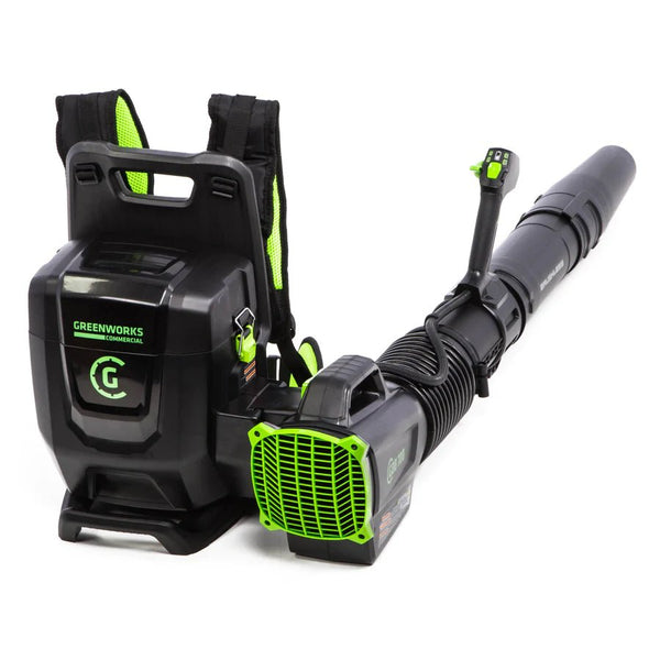 Greenworks Commercial 82V 690 CFM Dual-Port Backpack Blower Tool
