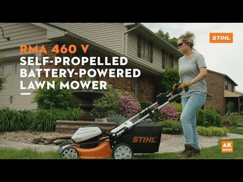 Stihl Rml 460v STIHL RMA 460 V Battery Self-Propelled Lawn Mower | Arco Lawn Equipment