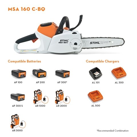 Oppervlakkig Draaien Minimaliseren STIHL MSA 160 C-B Battery Chainsaw | Arco Lawn Equipment
