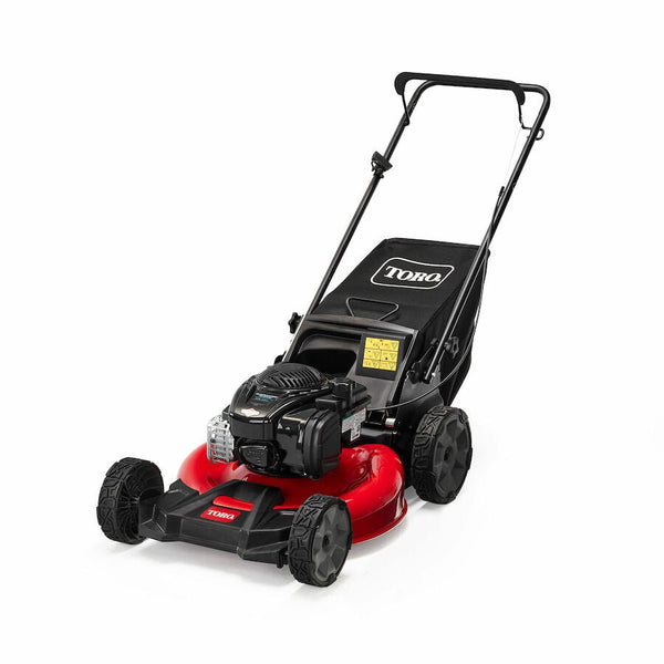 Toro 21 recycler on sale high wheel push mower